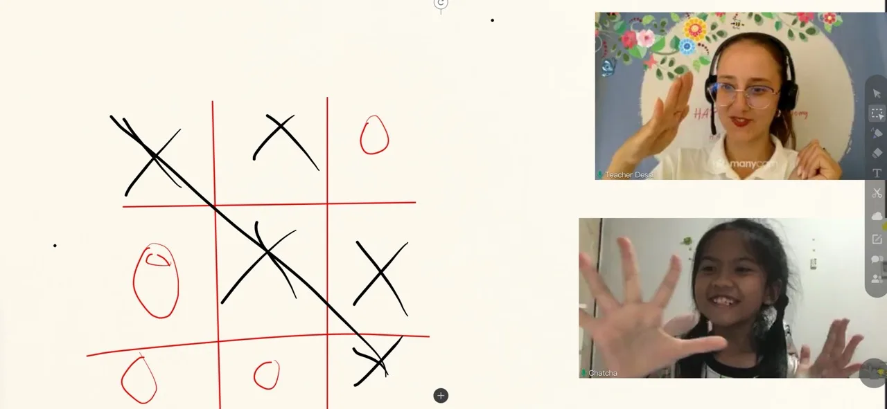 Момент от онлайн уроците на HAPPY Language Academy, снимка 44